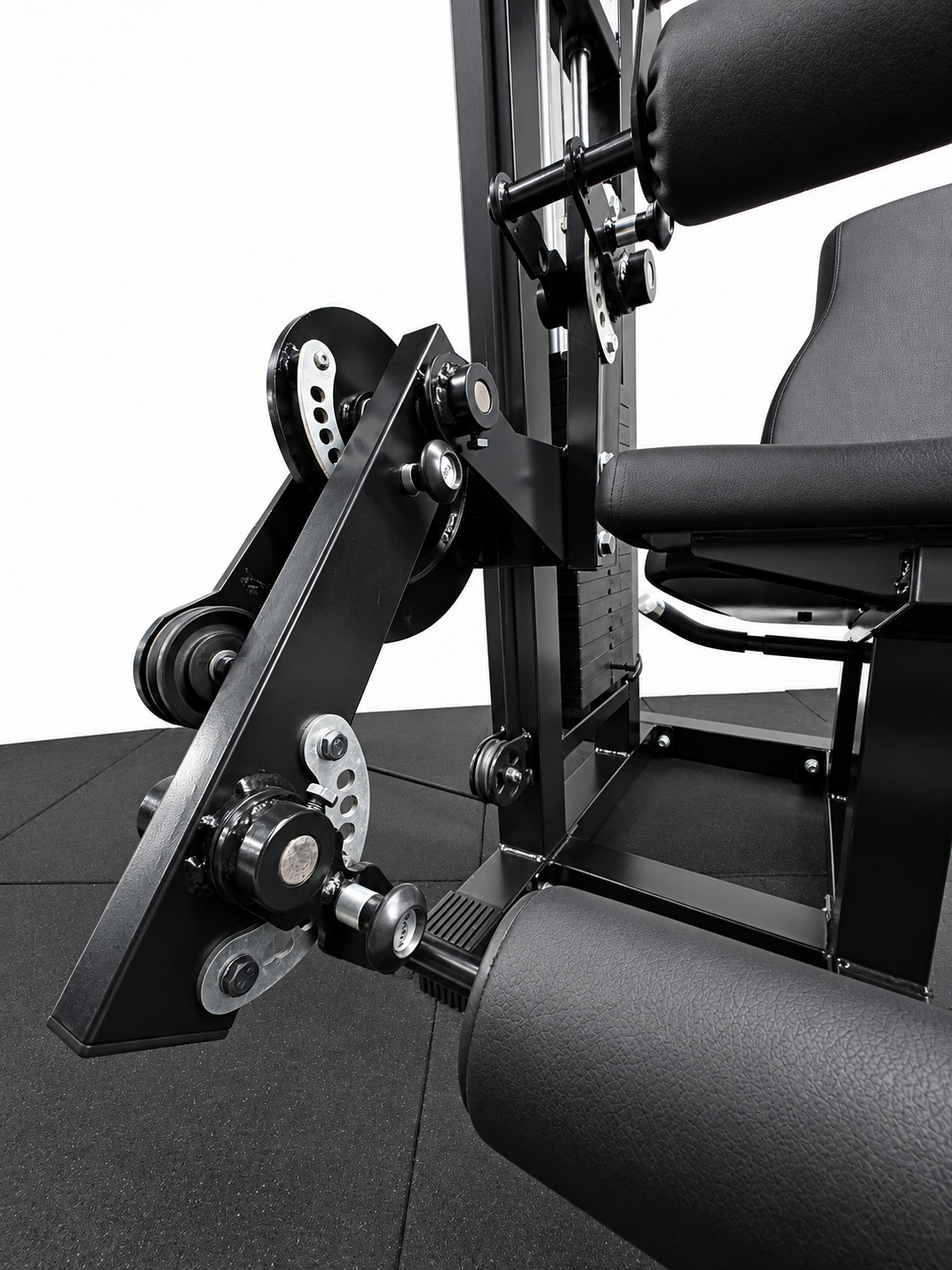 Extensora Flexora Iron Hope - detalhe assento e apoio